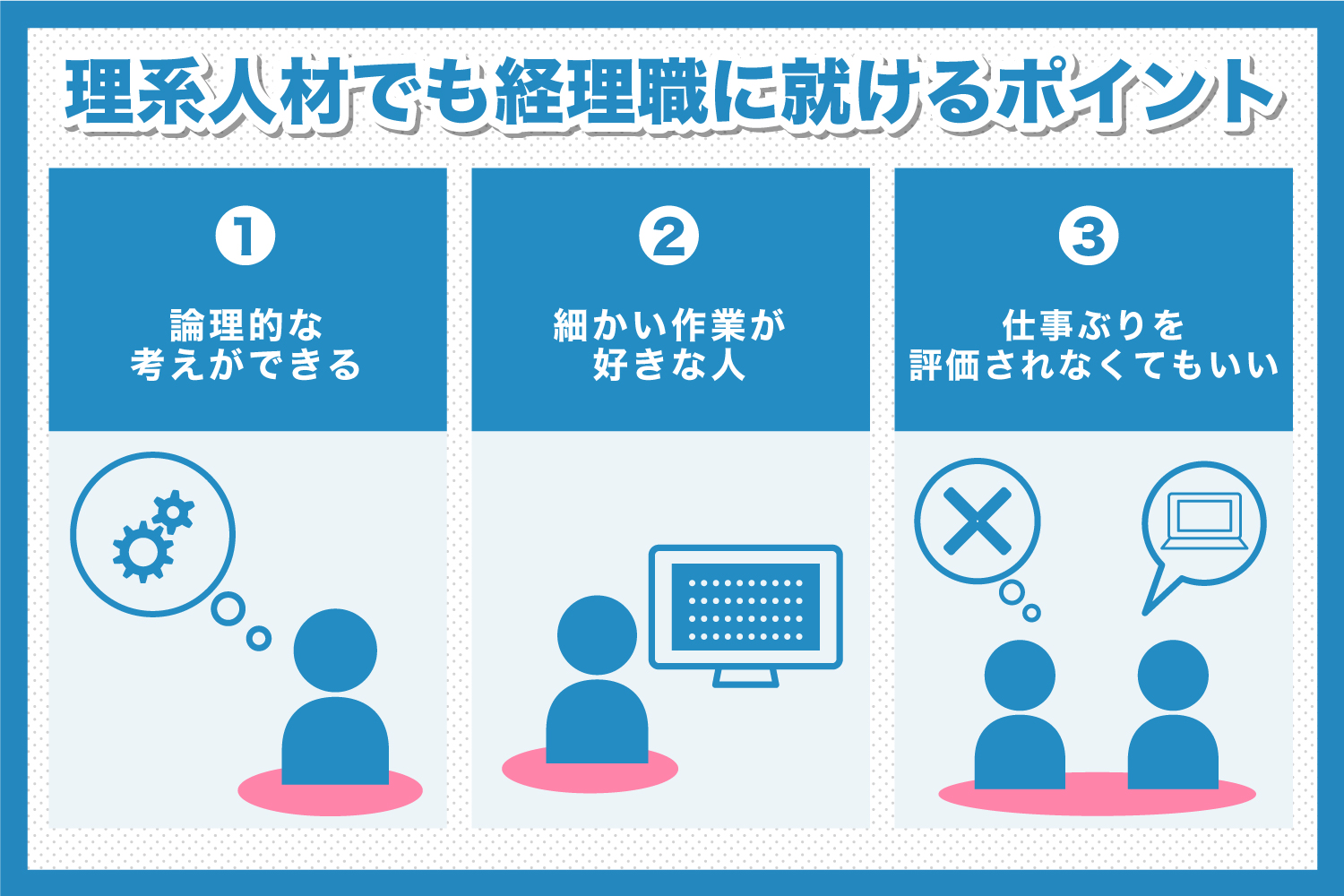 経理職は理系人材でも就ける？向いている人の特徴や注意点